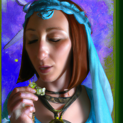 Frigg, la reine des dieux et sa sagesse : Son rôle dans les décisions divines et son amour maternel.
