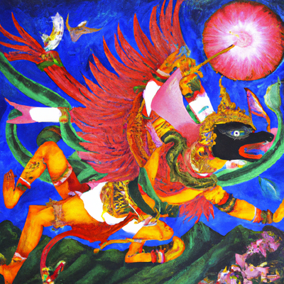 Garuda : le roi des oiseaux et le véhicule de Vishnu
