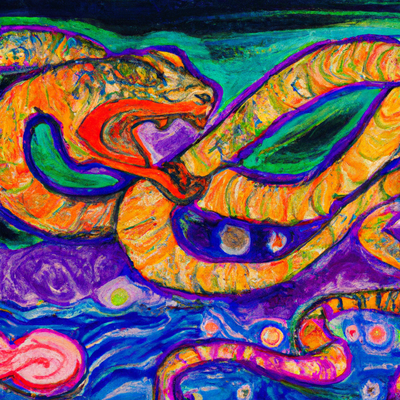 Jormungandr, le serpent de mer géant : Son rôle dans la bataille finale, le Ragnarök.
