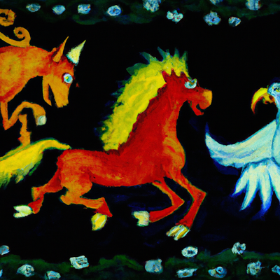 Les créatures mythiques du Moyen Âge : griffons, licornes et salamandres
