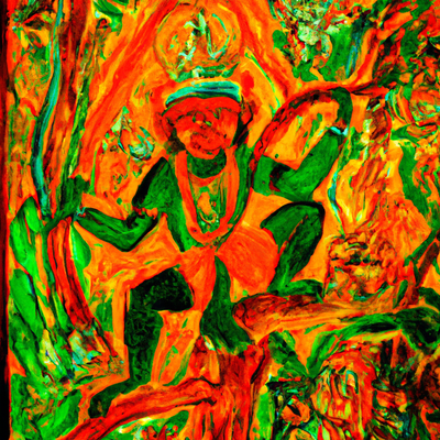 Les légendes de Hanuman, le Dieu singe
