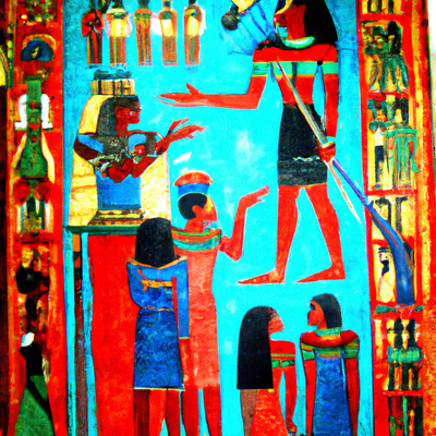 Osiris, le dieu des morts et son jugement de l'âme : Le processus de la vie après la mort selon Osiris.
