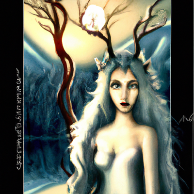 Skadi, la déesse de la chasse et de l'hiver : Son rôle et sa relation avec les montagnes.
