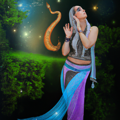 Hathor, la déesse de l'amour et de la beauté : Son association avec la joie et la musique.