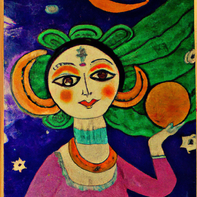 La déesse de la Lune, Coyolxauhqui
