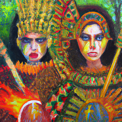 Les Amazones : guerrières mythiques dans un monde d'hommes
