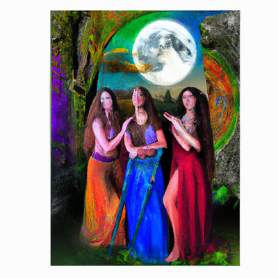 Les Grées, les trois sœurs partageant un œil unique : Leur rôle et leur aspect singulier dans la mythologie grecque.