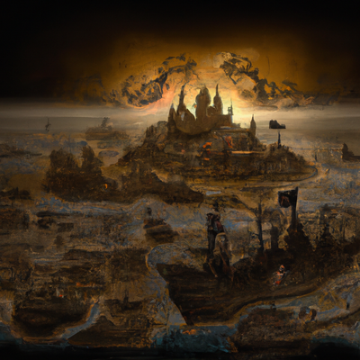 Les légendes de la ville perdue d'Atlantis au Moyen Âge
