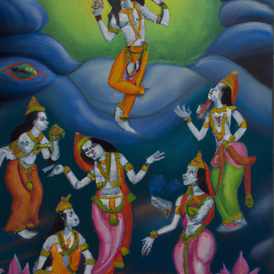 L'histoire de la naissance de Krishna
