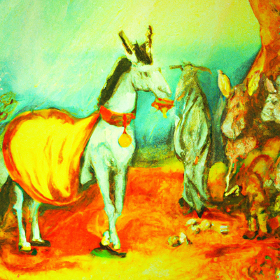 L'histoire du Roi Midas et ses oreilles d'âne
