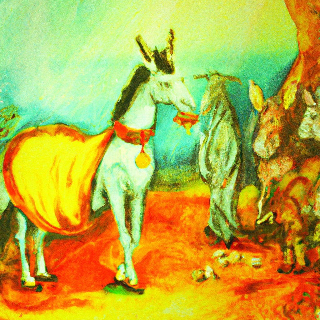 The story of King Midas and his donkey ears