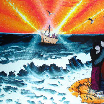 Njörd, le dieu de la mer et des vents : Son lien avec les marins et les pêcheurs.