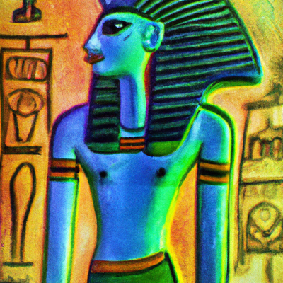 Ptah, le dieu créateur et son association avec les statues divines : Les sculptures représentant Ptah dans les temples égyptiens.