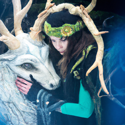 Skadi, la déesse de la chasse et de l'hiver : Son association avec la nature sauvage et son influence sur les saisons.